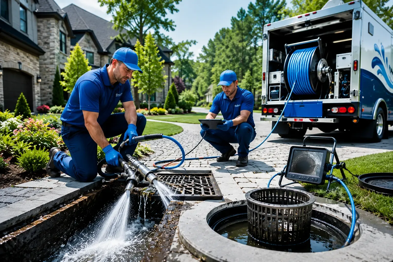 Local outdoor drain cleaning professionals in Raymond, IA